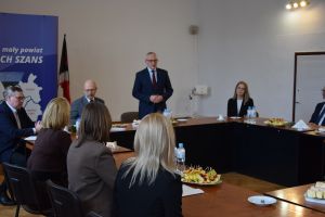 Uroczyste wręczenie powołania Państwowemu Powiatowemu Inspektorowi Sanitarnemu w Wąbrzeźnie Pani Małgorzacie Szreter