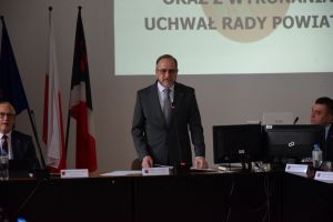 XIX sesja Rady Powiatu w Wąbrzeźnie
