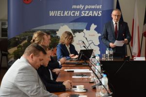 XIX sesja Rady Powiatu w Wąbrzeźnie