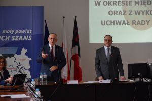 XIX sesja Rady Powiatu w Wąbrzeźnie