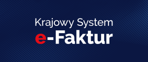 Napis: Krajowy System e-Faktur