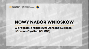 Nabór w ramach Programu Ochrony Ludności i Obrony Cywilnej na 2026 rok