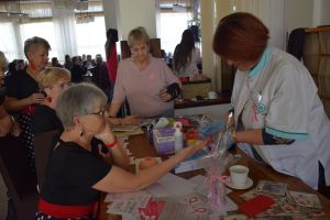 Dzień Kobiet "OD KOBIET DLA KOBIET" zorganizowane przez Stowarzyszenie Amazonek w Wąbrzeźnie