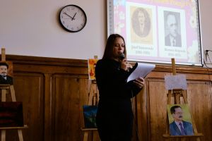 Konkurs Recytatorski z okazji Światowego Dnia Poezji oraz podsumowanie konkursu plastycznego „Wąbrzeźno okiem licealisty” w...