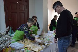 Kiermasz Wielkanocny w Starostwie Powiatowym w Wąbrzeźnie