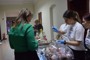 Kiermasz Wielkanocny w Starostwie Powiatowym w Wąbrzeźnie