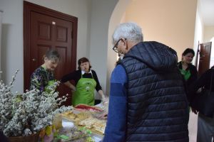 Kiermasz Wielkanocny w Starostwie Powiatowym w Wąbrzeźnie