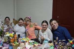 Kiermasz Wielkanocny w Starostwie Powiatowym w Wąbrzeźnie