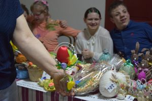 Kiermasz Wielkanocny w Starostwie Powiatowym w Wąbrzeźnie