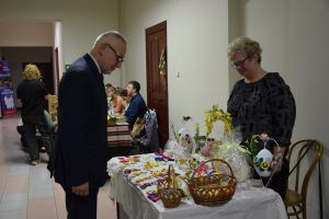 Kiermasz Wielkanocny w Starostwie Powiatowym w Wąbrzeźnie