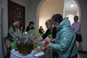 Kiermasz Wielkanocny w Starostwie Powiatowym w Wąbrzeźnie