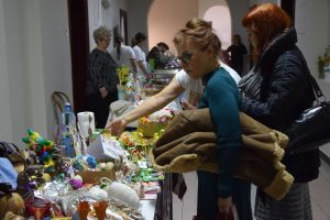 Kiermasz Wielkanocny w Starostwie Powiatowym w Wąbrzeźnie