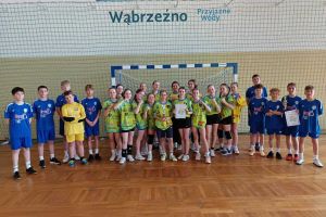 Powiatowe Igrzyska Dzieci w piłce ręcznej w Wąbrzeźnie