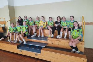 Powiatowe Igrzyska Dzieci w piłce ręcznej w Wąbrzeźnie