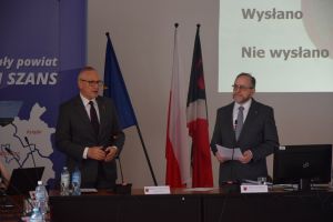 Starosta Wąbrzeski i Przewodniczący Rady Powiatu