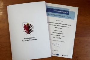 Potwierdzenie zawarcia umowy dla projektu pn. "Podniesienie jakości kształcenia ogólnego w Zespole Szkół Ogólnokształcących...