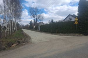 Odcinek próbny na drodze 1729C Wielkie Pułkowo - Łobdowo