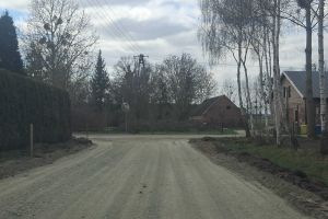 Odcinek próbny na drodze 1729C Wielkie Pułkowo - Łobdowo