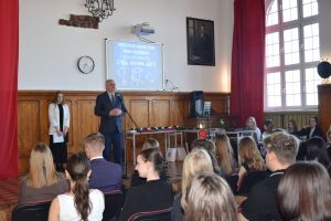 Zakończenie roku maturzustów Zespołu Szkół w Wąbrzeźnie