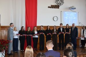 Zakończenie roku maturzustów Zespołu Szkół w Wąbrzeźnie