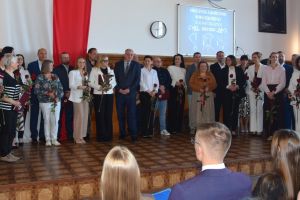 Zakończenie roku maturzustów Zespołu Szkół w Wąbrzeźnie