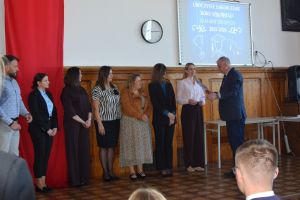 Zakończenie roku maturzustów Zespołu Szkół w Wąbrzeźnie