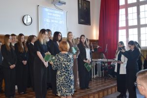 Zakończenie roku maturzustów Zespołu Szkół w Wąbrzeźnie