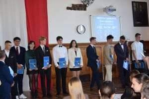 Zakończenie roku maturzustów Zespołu Szkół w Wąbrzeźnie