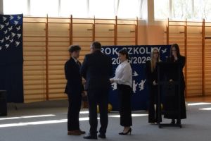 Zakończenie roku maturzustów Zespołu Szkół w Wąbrzeźnie