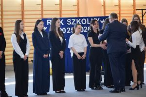 Zakończenie roku maturzustów Zespołu Szkół w Wąbrzeźnie