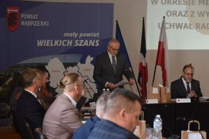 XXI sesja Rady Powiatu w Wąbrzeźnie
