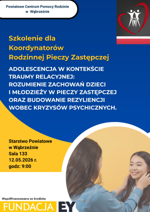 plakat szkolenie