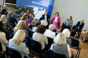Konferencja "Siła Dialogu Kobiet" w Starostwie Powiatowym w Wąbrzeźnie