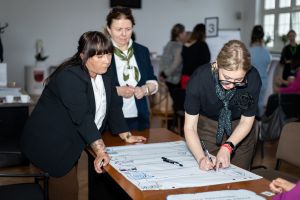 Konferencja "Siła Dialogu Kobiet" w Starostwie Powiatowym w Wąbrzeźnie
