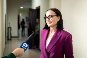 Konferencja "Siła Dialogu Kobiet" w Starostwie Powiatowym w Wąbrzeźnie