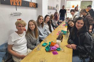 Uczennice Zespołu Szkół w Wąbrzeźnie na wycieczce do Bydgoszczy