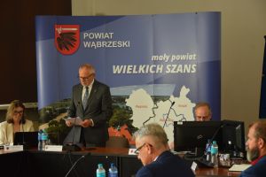 XXII sesja Rady Powiatu w Wąbrzeźnie