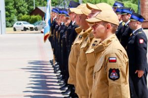 Powiatowe Obchody Dnia Strażaka w Komendzie Powiatowej PSP w Wąbrzeźnie