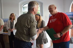 Uroczyste spotkanie krwiodawców Delegatury PCK w Wąbrzeźnie