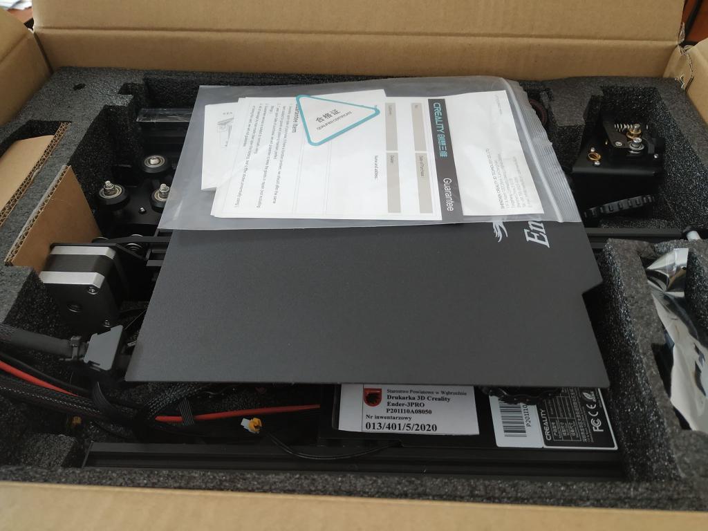 Zarząd Powiatu w Wąbrzeźnie sfinansował zakup drukarki 3D do produkcji przyłbic