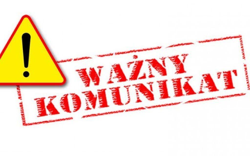 Komunikat skierowany do uczniów szkół ponadpodstawowych Powiatu Wąbrzeskiego