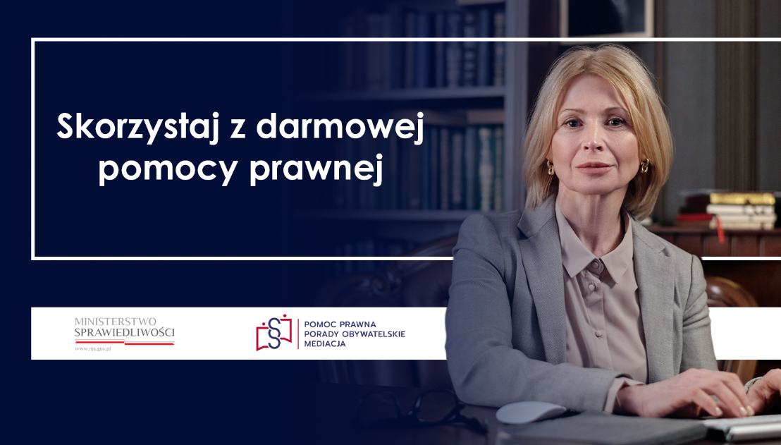 Skorzystaj z nieodpłatnej pomocy prawnej