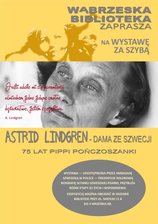 Miejska i Powiatowa Biblioteka Publiczna w Wąbrzeźnie zaprasza na wystawę.