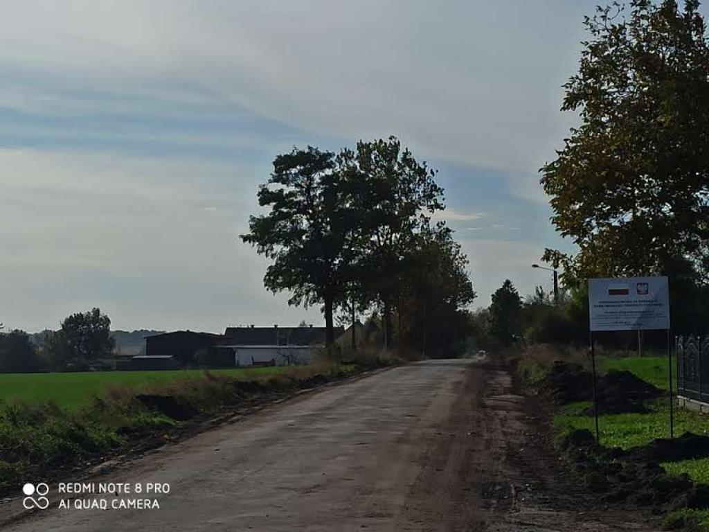 Ruszyła przebudowa drogi powiatowej nr 1717C Czaple – Ryńsk