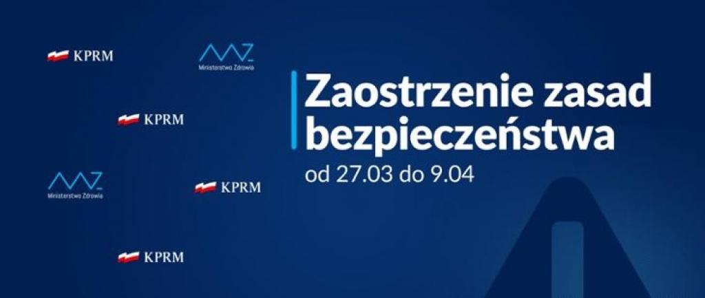 Od 27 marca zmiany w zasadach bezpieczeństwa