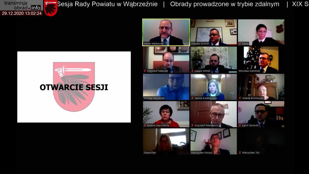 Odbędzie się XXII sesja Rady Powiatu w Wąbrzeźnie