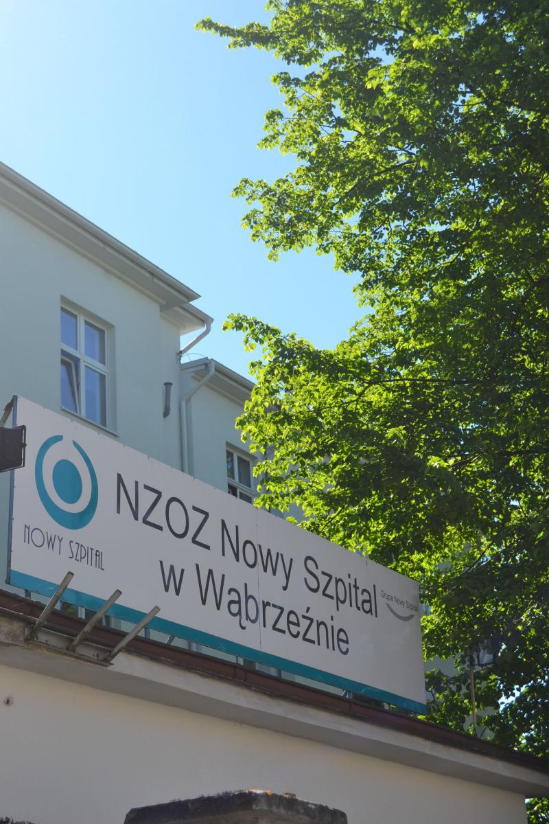 Przywrócenie pracy oddziałów w  Nowym Szpitalu w Wąbrzeźnie