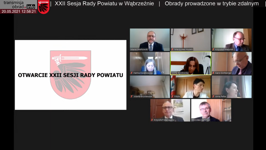 Odbyła się XXII sesja Rady Powiatu w Wąbrzeźnie