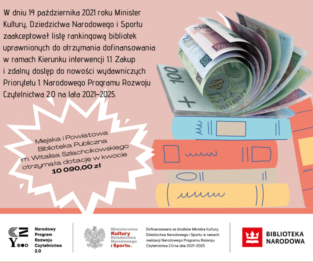 Dotacja na zakup nowości wydawniczych