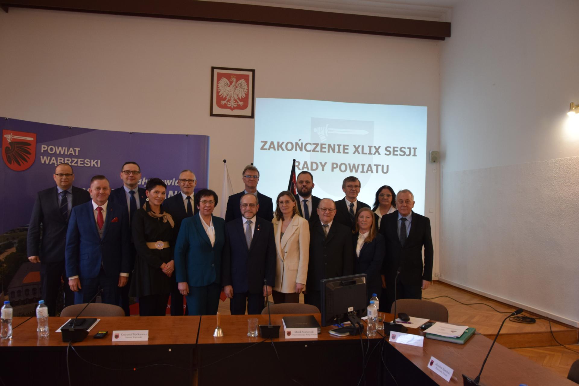 Ostatnia sesja VI kadencji Rady Powiatu w Wąbrzeźnie